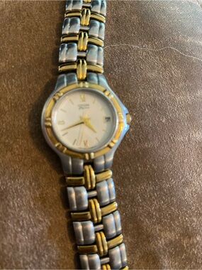 Citizen Two-Tone Silver and Gold Stainless Steel Watch
